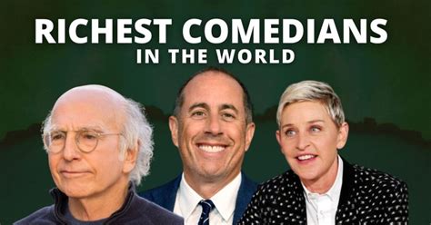 Top 15 Richest Comedians In the World and Their Net Worth [2023/2024]