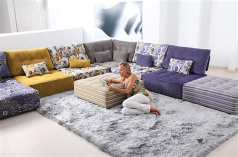 Low Seating Living Room Furniture Ideas by Fama