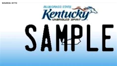 Kentucky license plates to be printed digitally starting next year