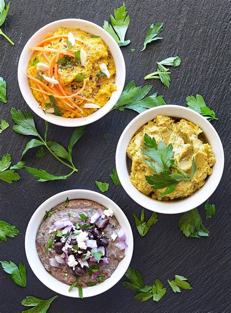 Vegan Hummus Three Ways - TheVegLife