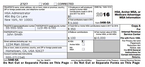 What is HSA tax form 5498-SA? | HSA Edge