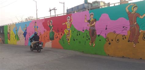 street wall art painting