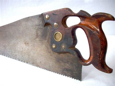 Vintage Horned Hand Saw / H Disston and Sons Philadelphia - Etsy | Jet woodworking tools ...