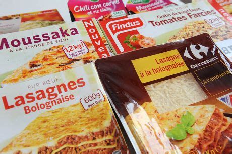 Frozen Beef Products Including Findus Lasagne Editorial Stock Photo - Stock Image | Shutterstock