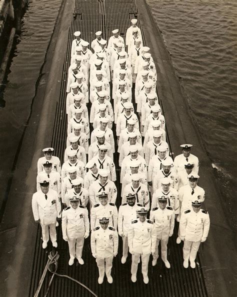 Decommissioning Crew, USS Dogfish, SS-350, July, 1972 : r/submarines