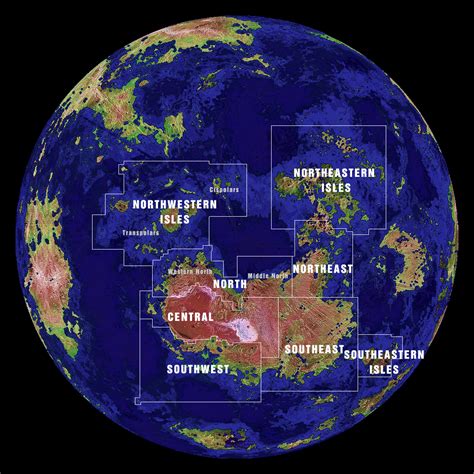 Image - Fanon Samsara- World map regions.png - Avatar Wiki, the Avatar ...