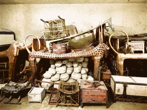 Discovery of King Tut's Tomb Told Through Colorized Photos