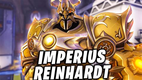 Imperius Reinhardt Legendary Shop Skin Overwatch 2 Season 7 - YouTube