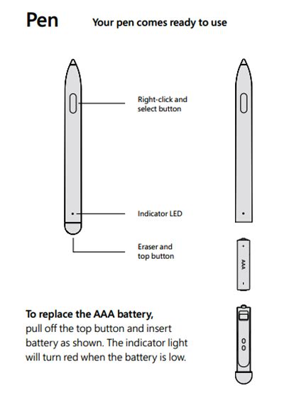 Sale > microsoft surface pen battery replacement > in stock