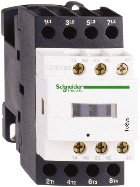 Wiring Diagram For A Single Pole Contactor - Wiring Diagram