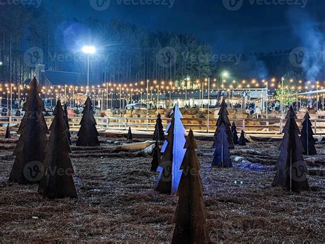 Beautiful outdoor ice rink at night with lights 21639258 Stock Photo at ...