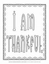 Thanksgiving Coloring Grateful Pages Gratitude Flower Printable Kids  sketch template
