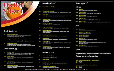 Fictional Restaurant Menu on Behance