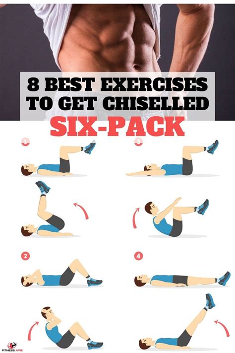 8 Best Exercises You Need To Get Chiselled Six-Pack | Exercise for six pack, Exercise, Six packs