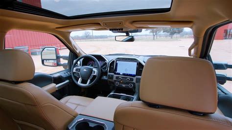 2022 F250 Platinum Interior