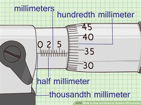 3 Ways to Use and Read an Outside Micrometer - wikiHow