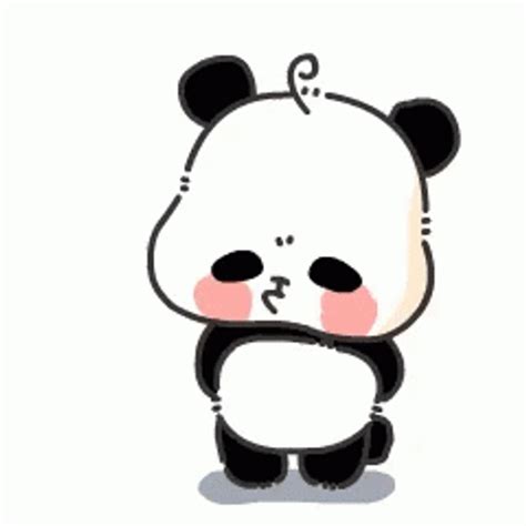 Angry Cute Panda Sticker GIF | GIFDB.com