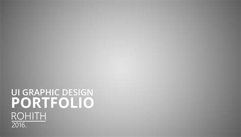 UI Graphic Design Portfolio on Behance