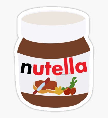 Nutella Stickers | Redbubble