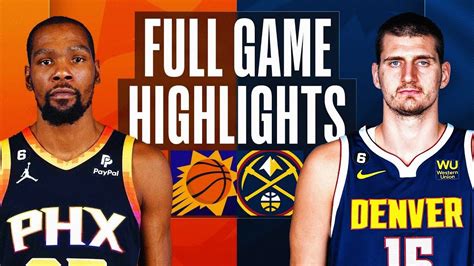 NUGGETS vs SUNS Full Game Highlights April 6, 2023 SUNS vs NUGGETS Highlights NBA2K23 - YouTube