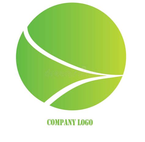 Green company logo stock illustration. Illustration of isolated - 22706672