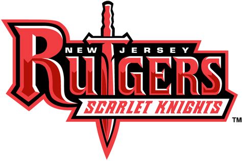 Rutgers scarlet knights wordmark logo history – Artofit