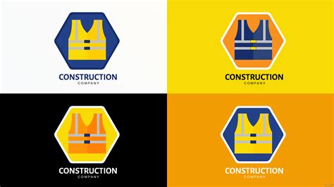 Construction Safety Vest Logo in Illustrator, JPEG, PSD, PNG, SVG ...