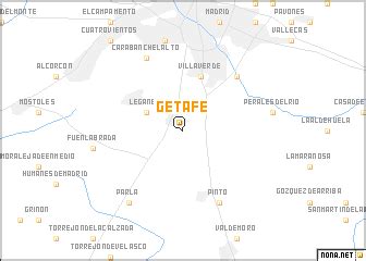 Getafe (Spain) map - nona.net