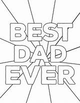 Coloring Pages For Your Dad sketch template