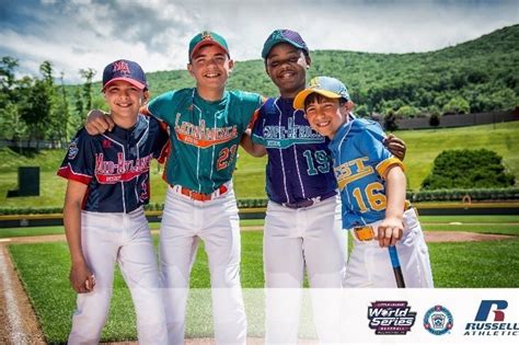 Russell Athletic And Little League® Reveal New Custom Uniforms For The 2016 Little League® World ...