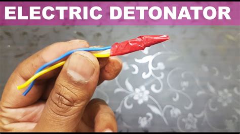 How To Make Electronic Detonator Easy Way - YouTube