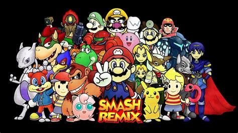 Présentation Smash Remix [Super Smash Bros Mod] (N64) - YouTube