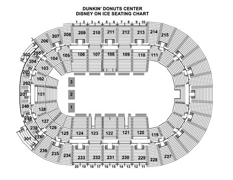 Seating Chart | Dunkin’ Donuts Center
