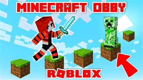 MINECRAFT OBBY! (Roblox) - YouTube