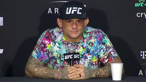 UFC 269: Dustin Poirier Post-Fight Press Conference - YouTube