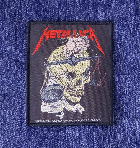 Metallica Harvester of Sorrow Sew-On Patch - Vancouver Rock Shop