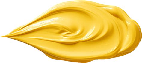 Dripping mustard smear png with AI generated. 33888688 PNG