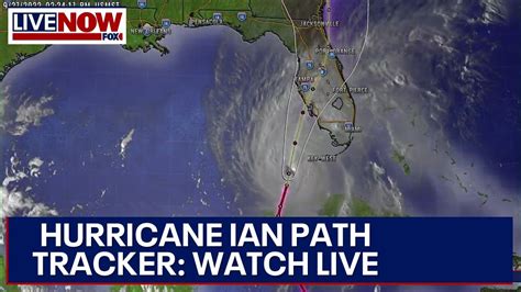 LIVE: Hurricane Ian path tracker -- Storm set to hit central Florida ...