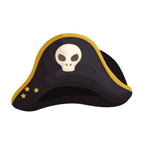 pirate hat classic 2695936 Vector Art at Vecteezy