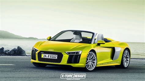 2016 Audi R8 Spyder Rendered… in Different Colors - autoevolution