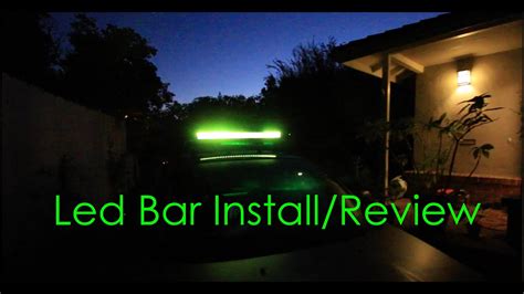 LED Bar Install | It Changes Colors?! - YouTube