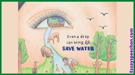 29 Poster On Save Water Easy To Draw With Slogans Quotes - Vrogue