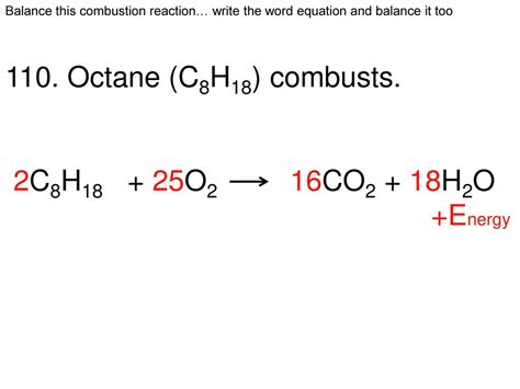 Spice Of Lyfe Chemical Equation Combustion Of Octane | My XXX Hot Girl