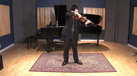 Bach Chaconne For Solo Violin BWV 1004 - YouTube