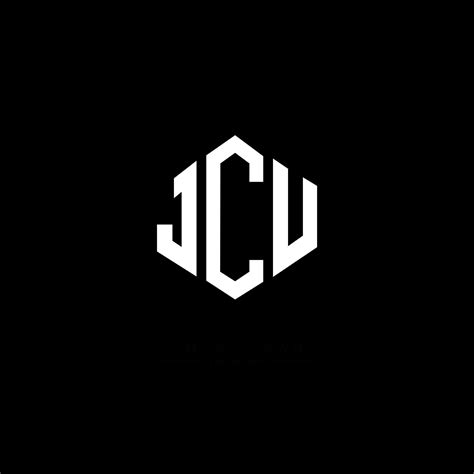 JCU letter logo design with polygon shape. JCU polygon and cube shape logo design. JCU hexagon ...