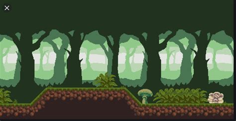 Pixel Art Forest | Pixel art, Forest games, Video game design