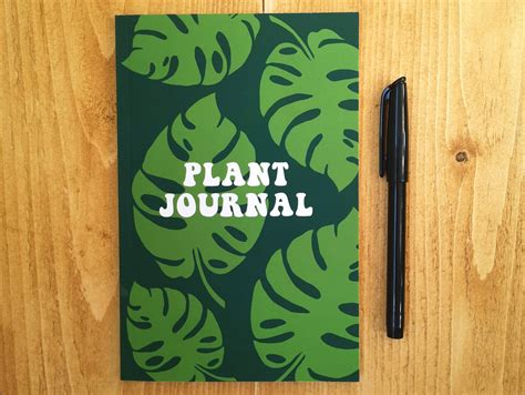 Plant journal Houseplant gift: 20 plants edition | Etsy