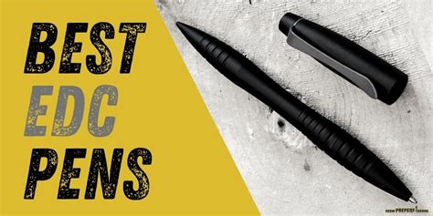 The 8 Best EDC Pens of 2024 Ranked & Reviewed