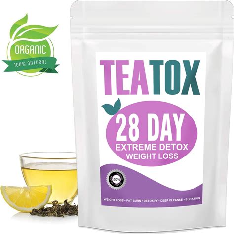 Minch Detox Tea, Natural Organic Weight Loss Tea, 28 Tea Bag - Walmart.com