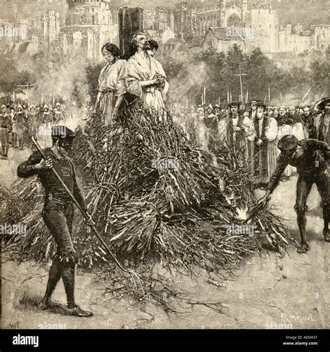 Burned at the stake hi-res stock photography and images - Alamy